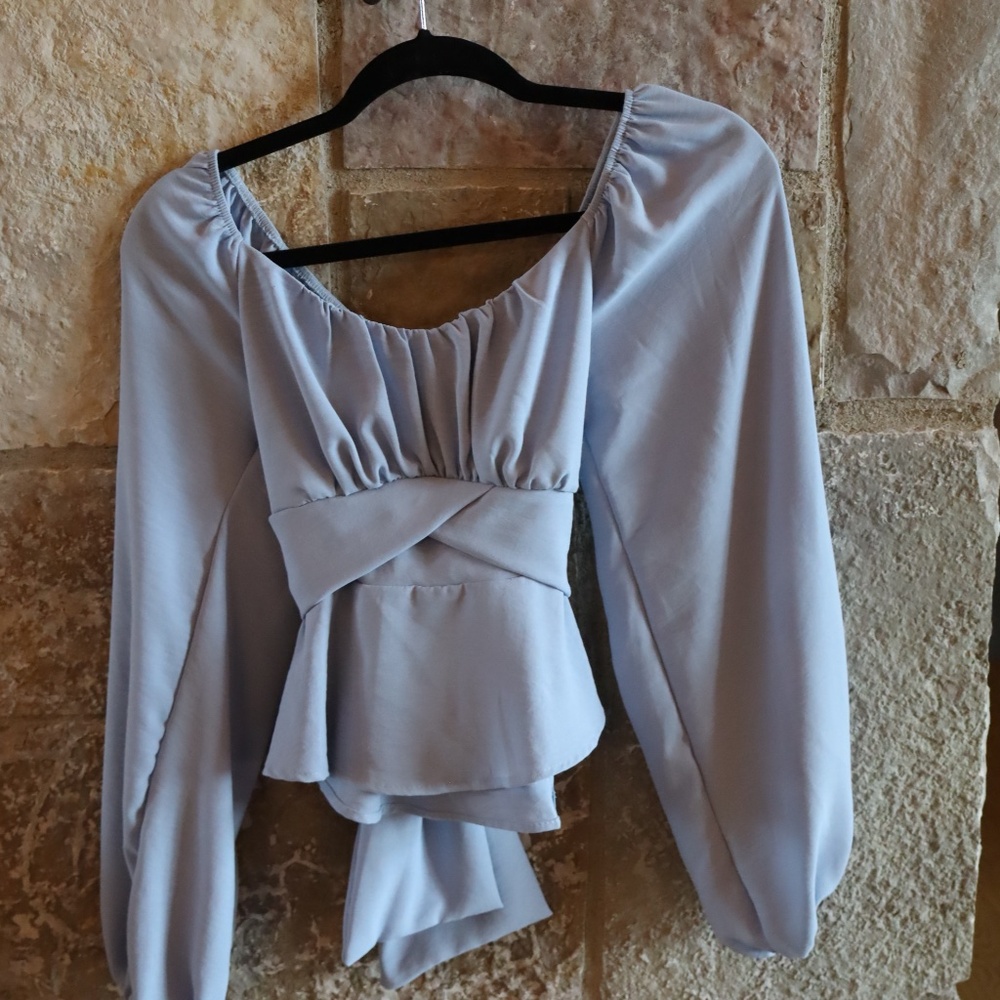 Alter'd State - Blue Long Sleeve Size Small Shirt
